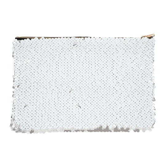 9" x 6" Flip Sequin Sublimation Zipper Pouch by Make Market®